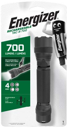 Energizer taktische per USB aufladbare LED-Taschenlampe, LED-Lenser TAC-R 700