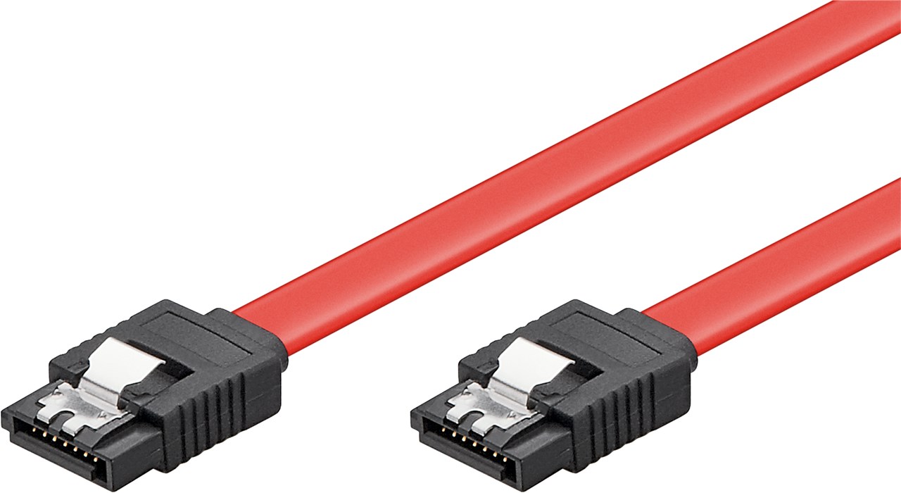 Goobay HDD S-ATA-Kabel 1,5 GBit/s/3 GBit/s Clip - SATA L-Typ Stecker > SATA L-Typ Stecker