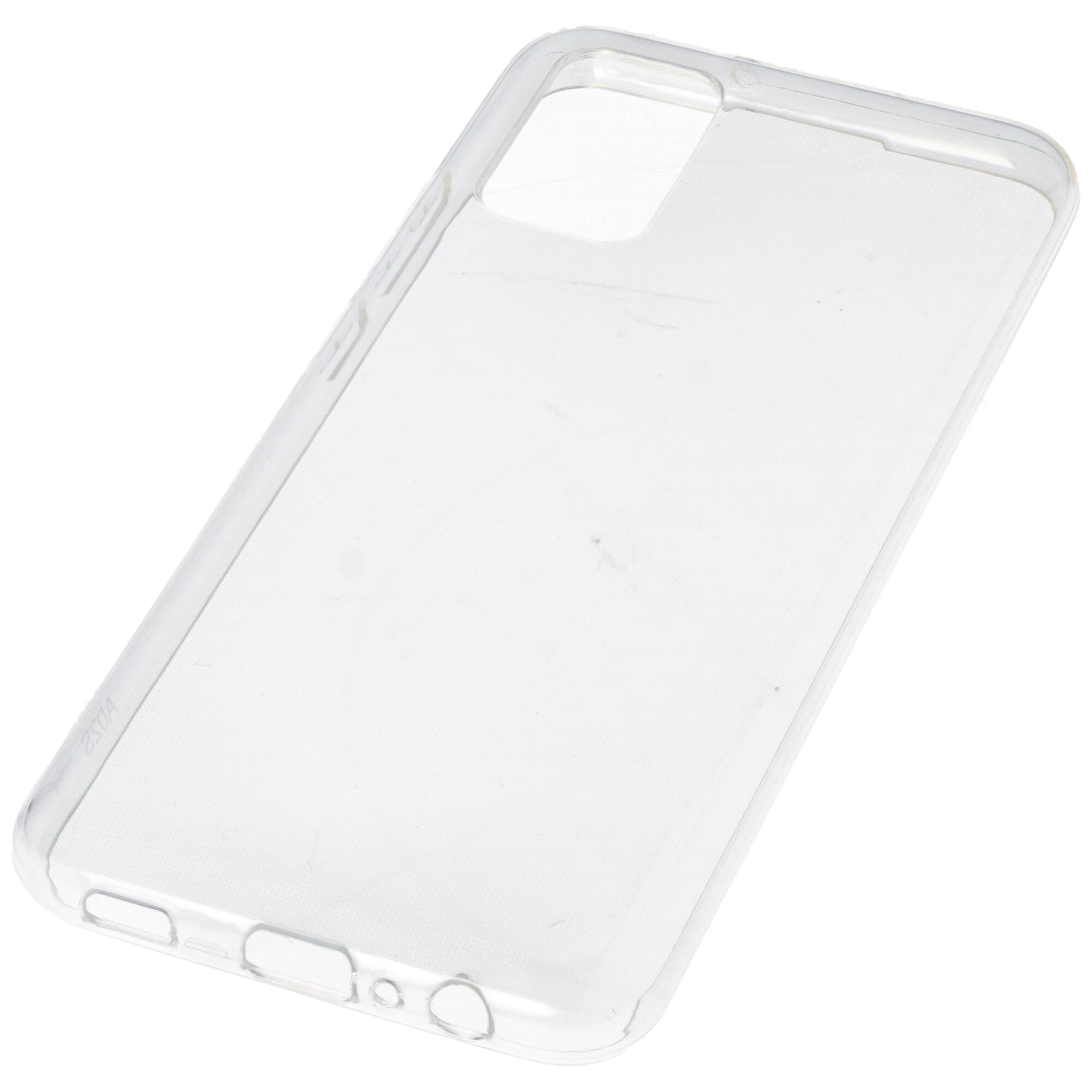 Hülle passend für Samsung Galaxy A02 S - transparente Schutzhülle, Anti-Gelb Luftkissen Fallschutz Silikon Handyhülle robustes TPU Case