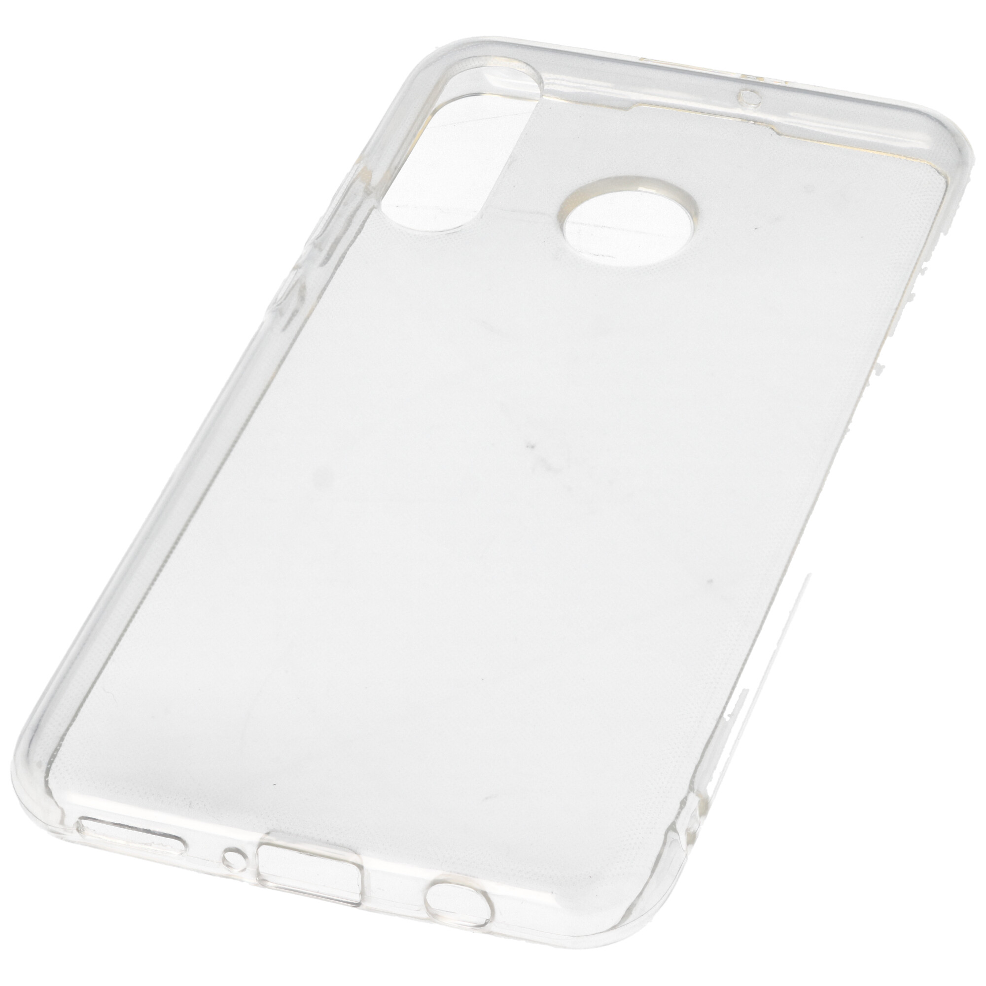 Hülle passend für Huawei P30 Lite - transparente Schutzhülle, Anti-Gelb Luftkissen Fallschutz Silikon Handyhülle robustes TPU Case
