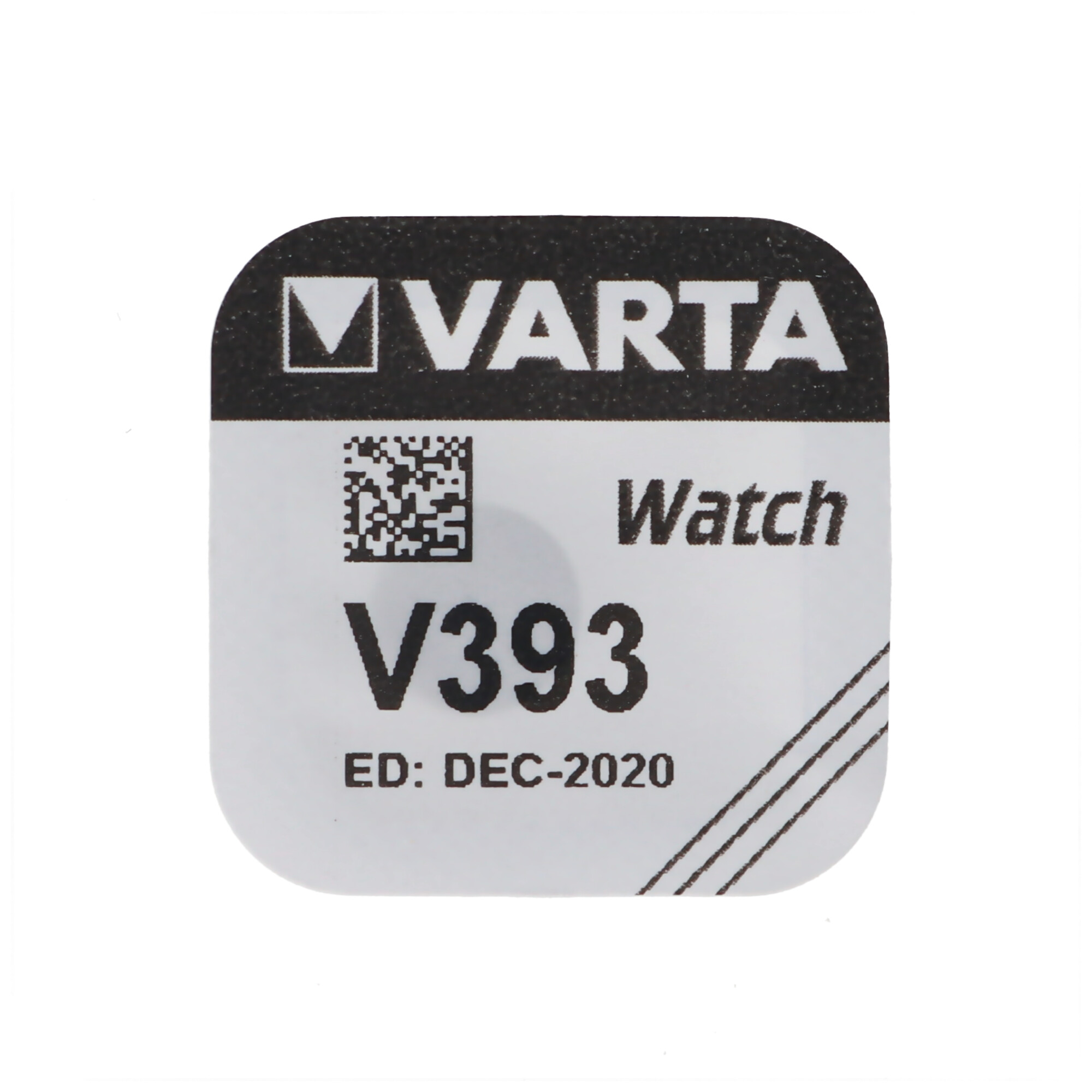 393, Varta V393, SR48, SR754W, baugleich zu Vinnic L754 Knopfzelle für Uhren etc.