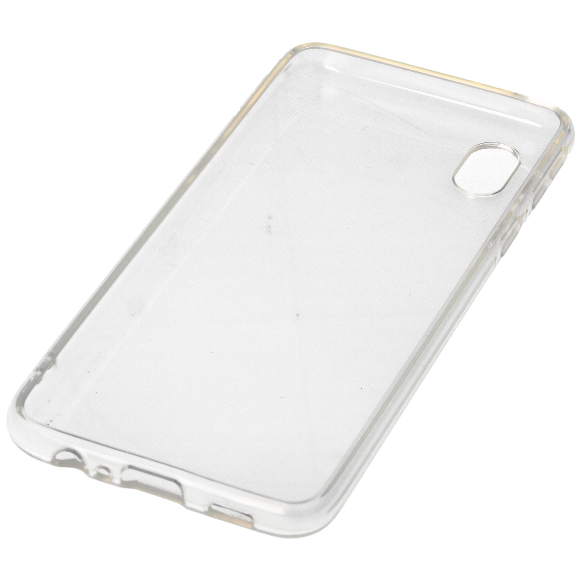 Hülle passend für Samsung Galaxy A01 Core - transparente Schutzhülle, Anti-Gelb Luftkissen Fallschutz Silikon Handyhülle robustes TPU Case