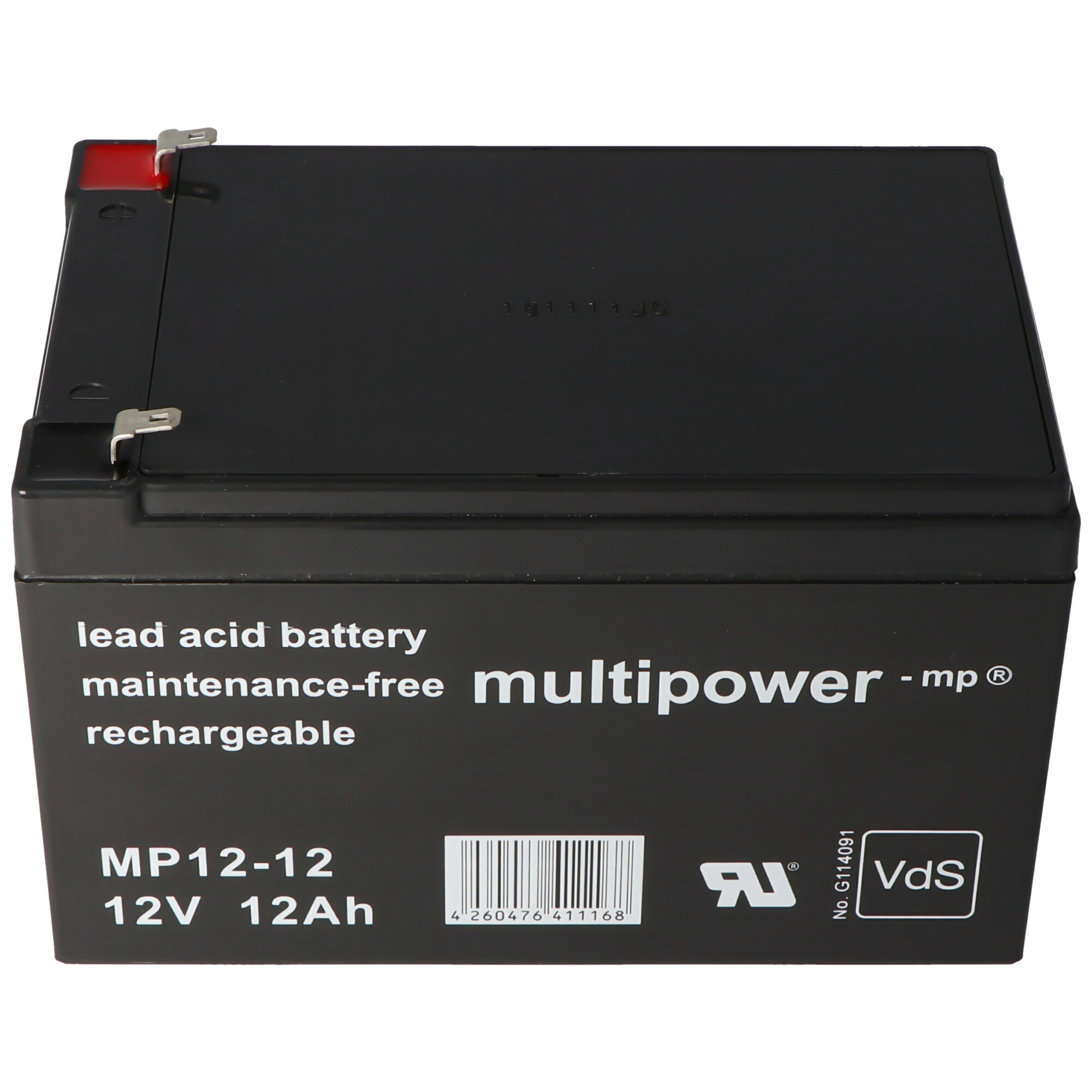 Multipower MP12-12 Blei Akku 12 Volt 12Ah