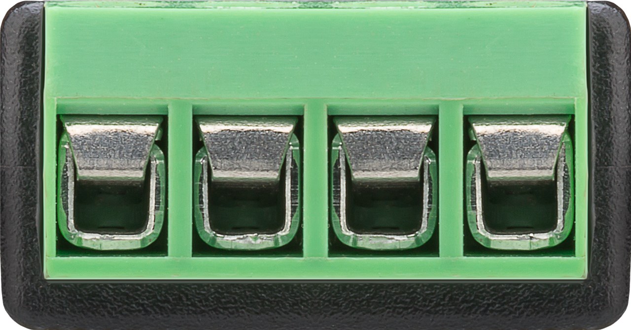 Goobay Terminal Block 4-pin > Klinke 3,5 mm Buchse (4-Pin, stereo) - Schraubbefestigung