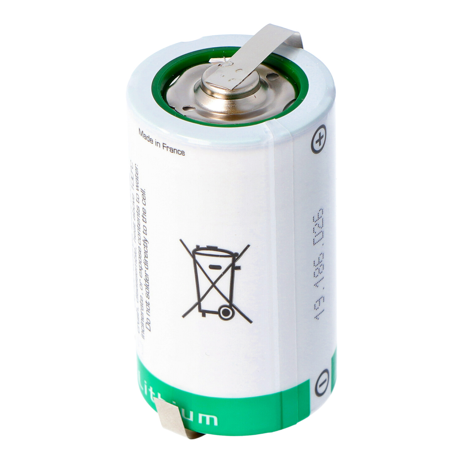 SAFT LSH 20 Lithium Batterie 3.6V Primary LSH20 mit Z-Lötfahnen