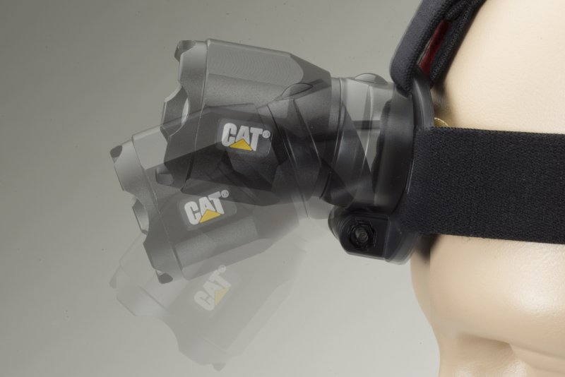 CAT CT4200 fokussierbare LED Kopfleuchte mit Gelenkkopf 220 Lumen