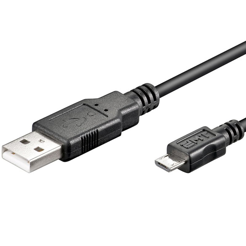 USB 2.0 Hi-Speed Kabel 60cm A Stecker zu USB Micro B Stecker