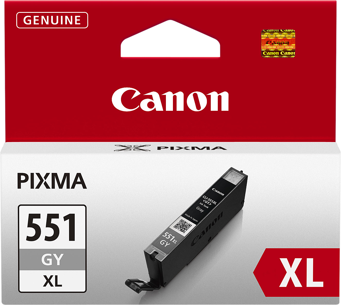 Canon Tintenpatrone CLI-551GY XL 11ml grau