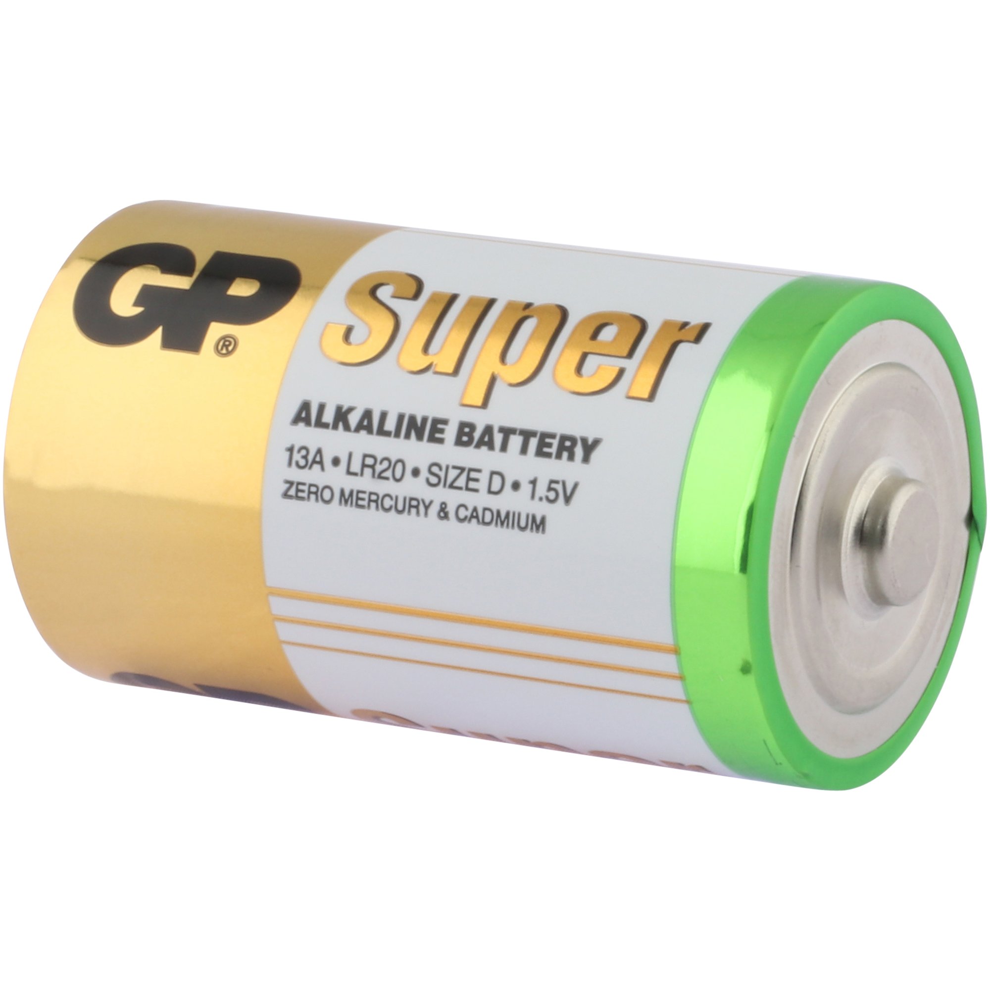 D Mono Batterie GP Alkaline Super 1,5V 4 Stück