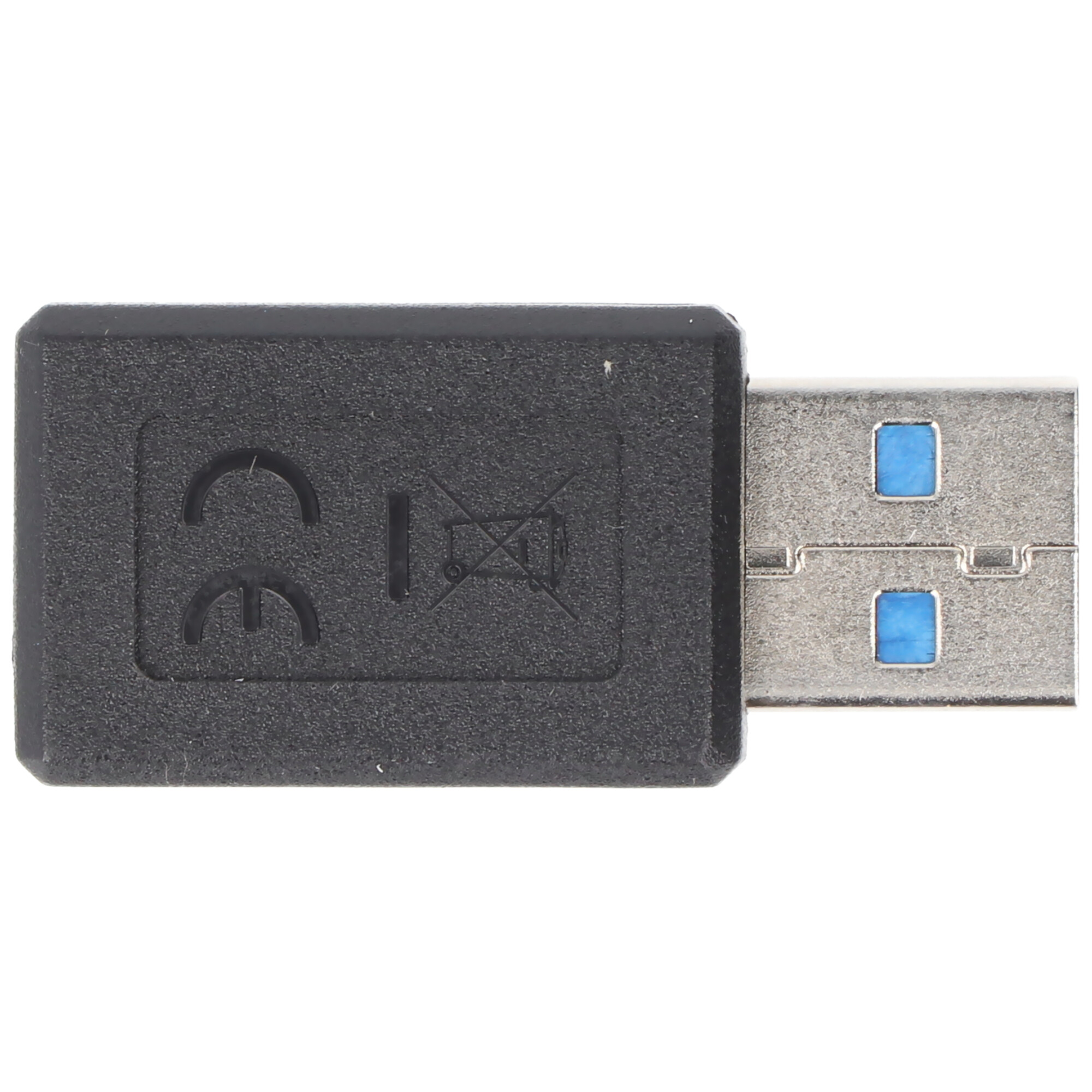 USB 3.0 SuperSpeed Adapter auf USB-C, schwarz USB-C-Buchse > USB 3.0-Stecker (Typ A)