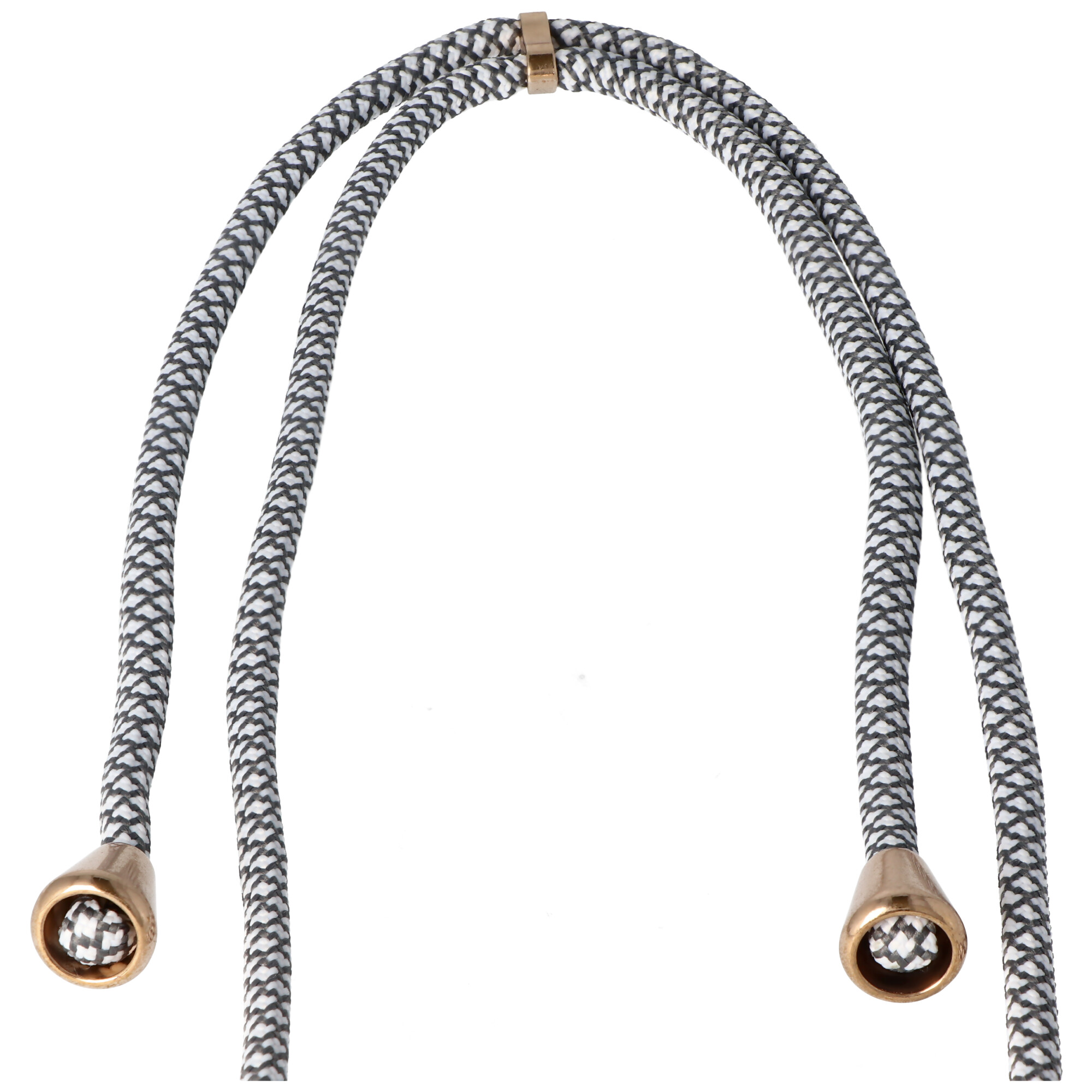 Necklace Case passend für Apple iPhone XR, Smartphonehülle mit Kordel grau,weiß zum Umhängen