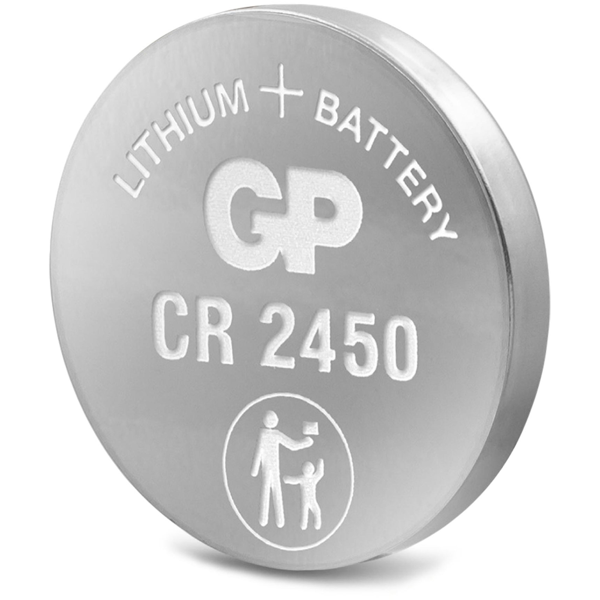 CR2450 GP Lithium Knopfzelle 3V 5 Stück