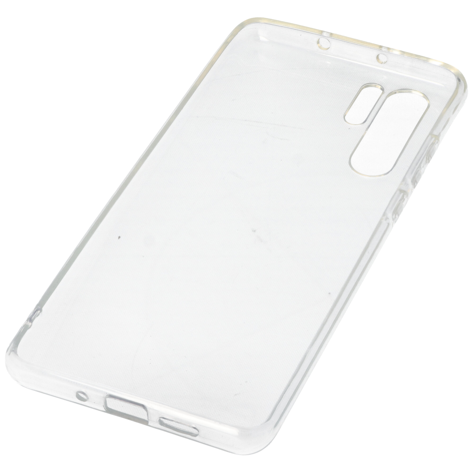 Hülle passend für Huawei P30 Pro - transparente Schutzhülle, Anti-Gelb Luftkissen Fallschutz Silikon Handyhülle robustes TPU Case