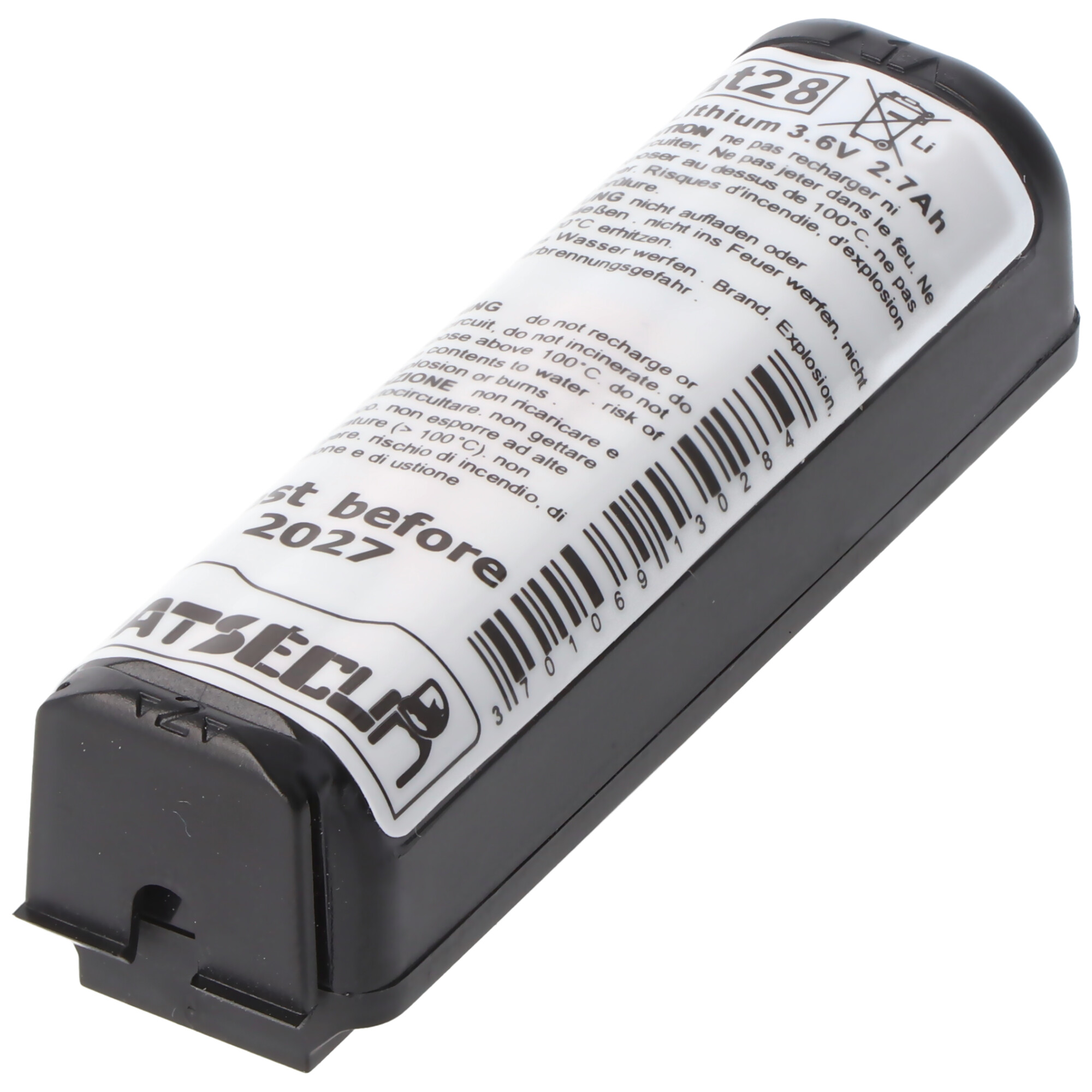 Batterie passend für den DAITEM BATLi28 Lithium battery 3,6 Volt 2000mAh