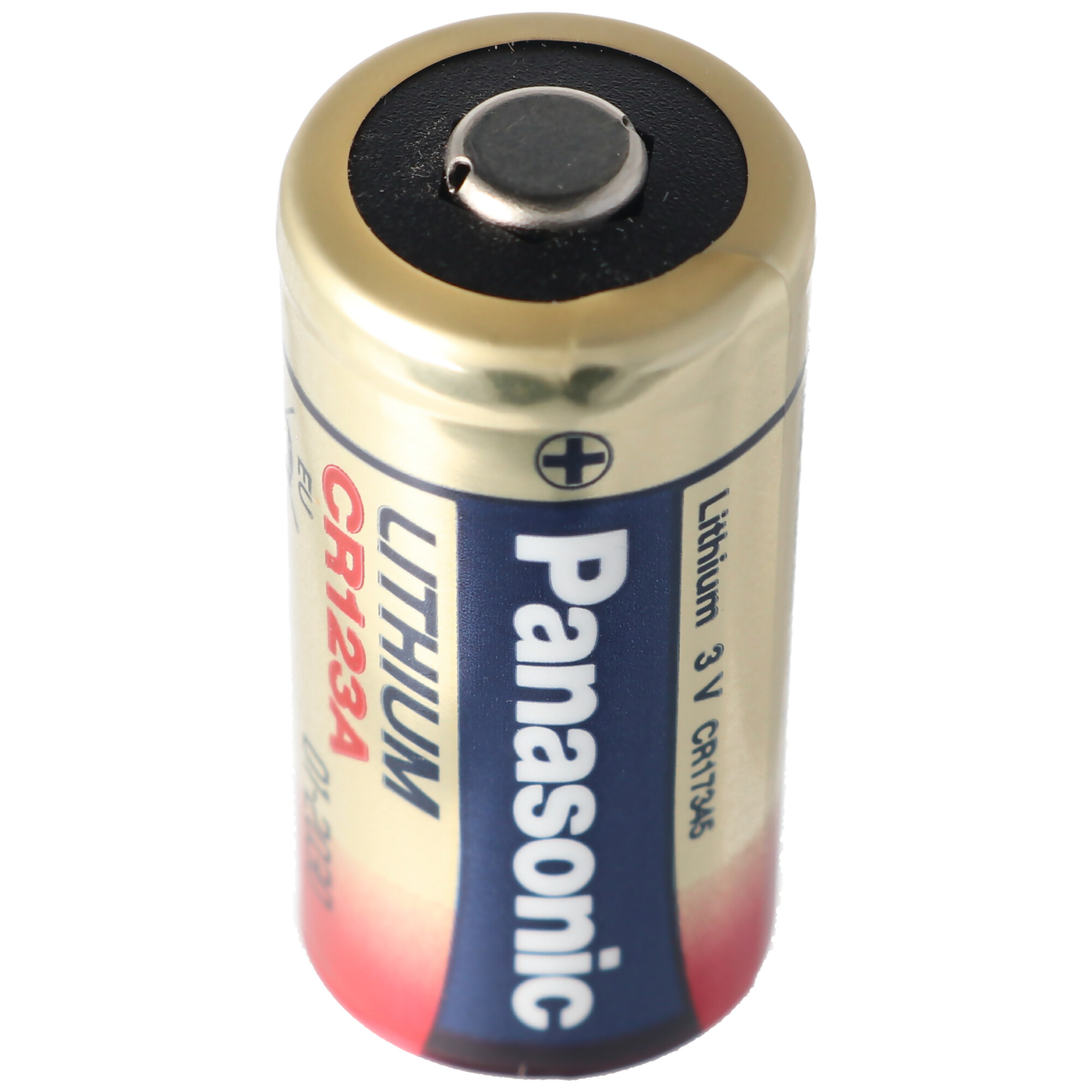 CR123A Panasonic Batterie Photo Lithium CR123