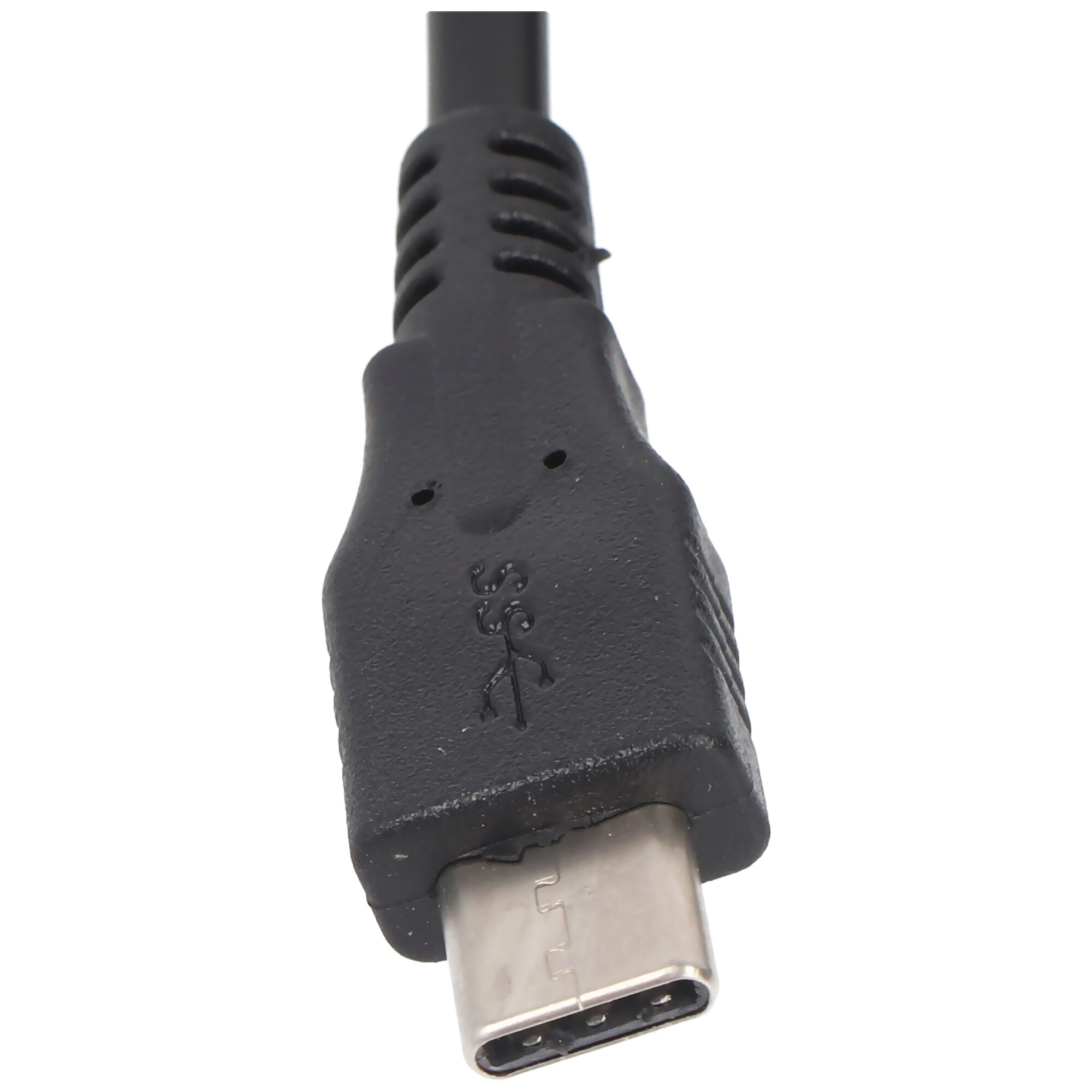 AccuCell Datenkabel - 1A USB Type C (USB-C) Stecker auf USB A (USB-A 2.0) Stecker - 1,0m