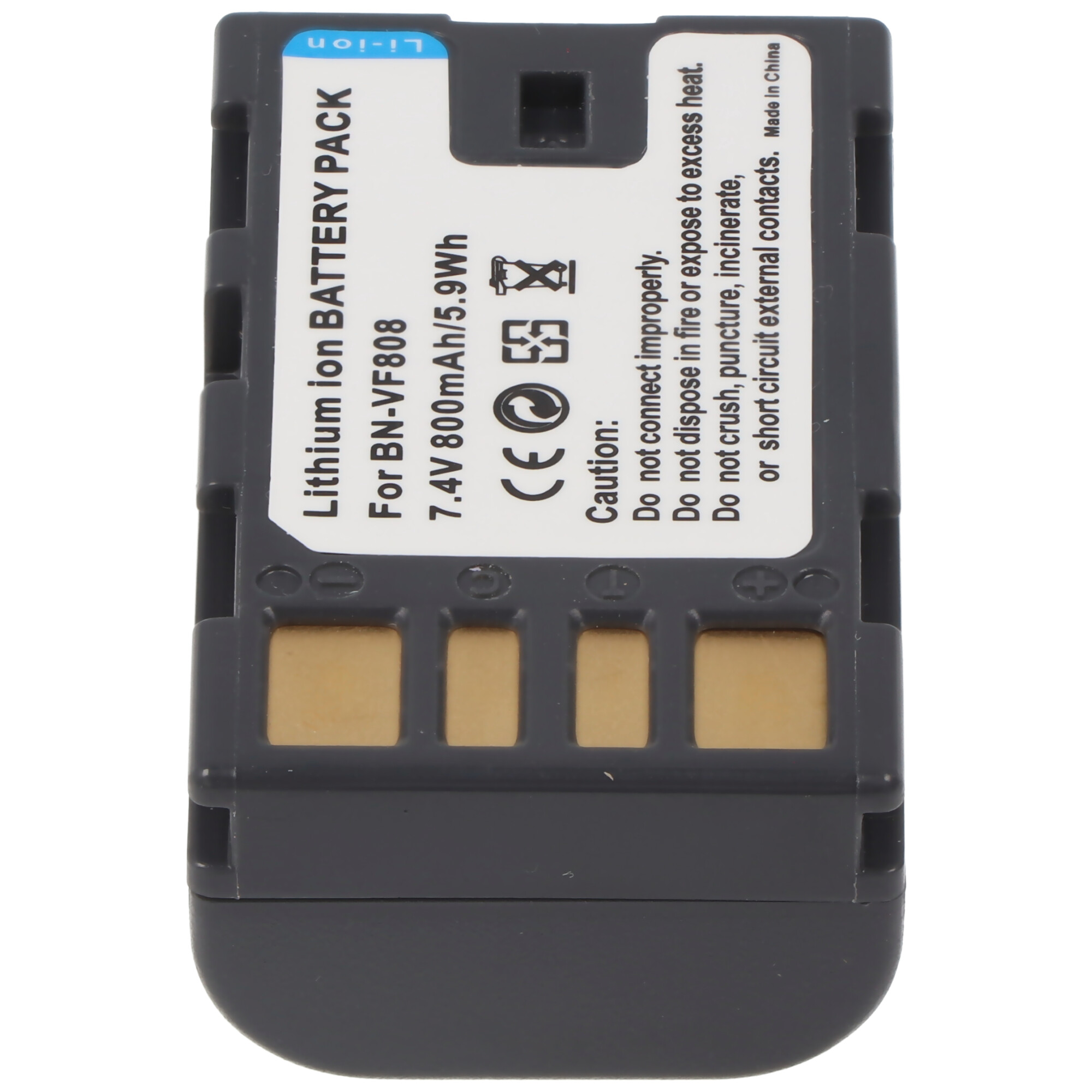 Akku Data Battery passend für JVC BN-VF808 U, BN-VF815 U