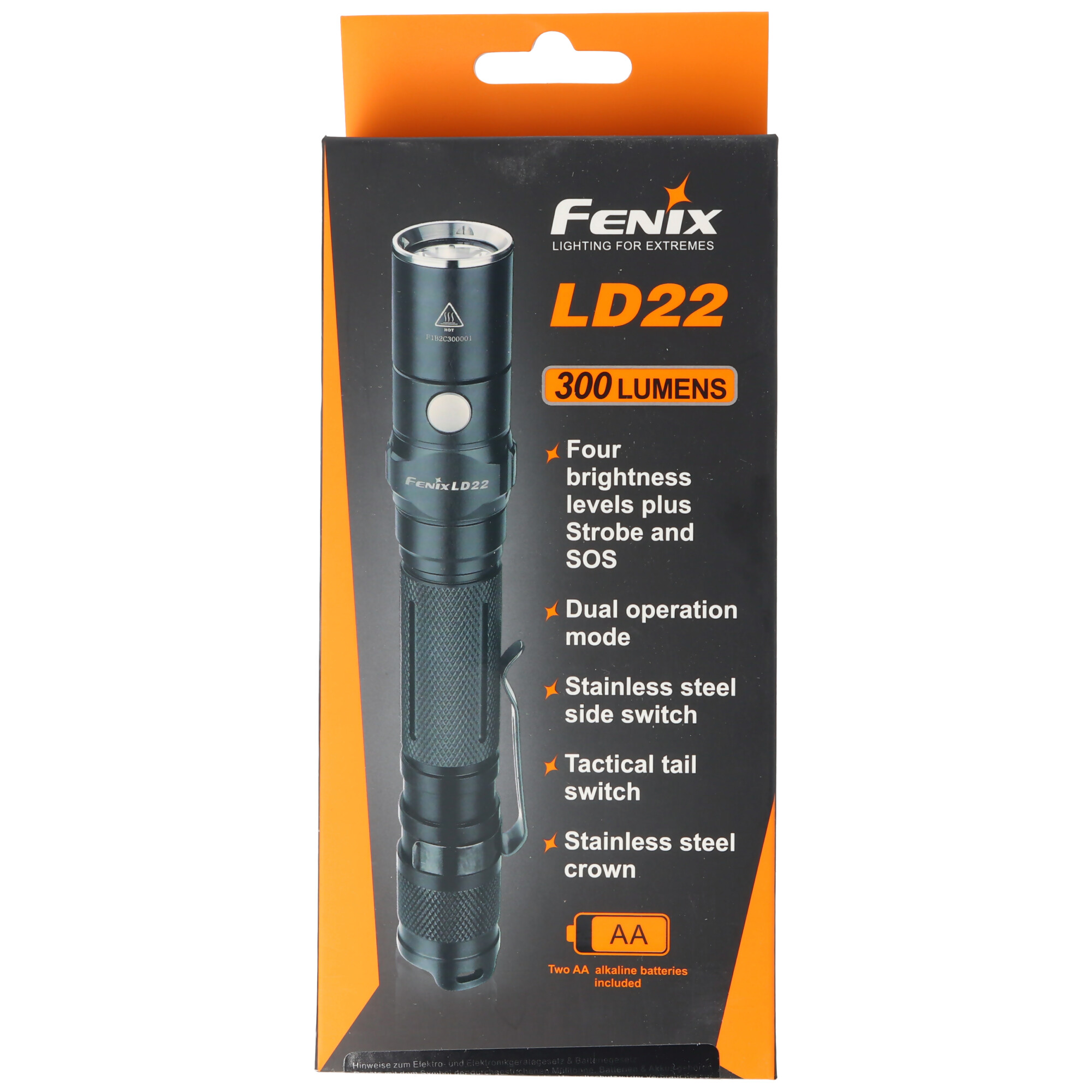 Fenix LD22 Cree XP-G2 R5 LED Taschenlampe, ehemals LD20
