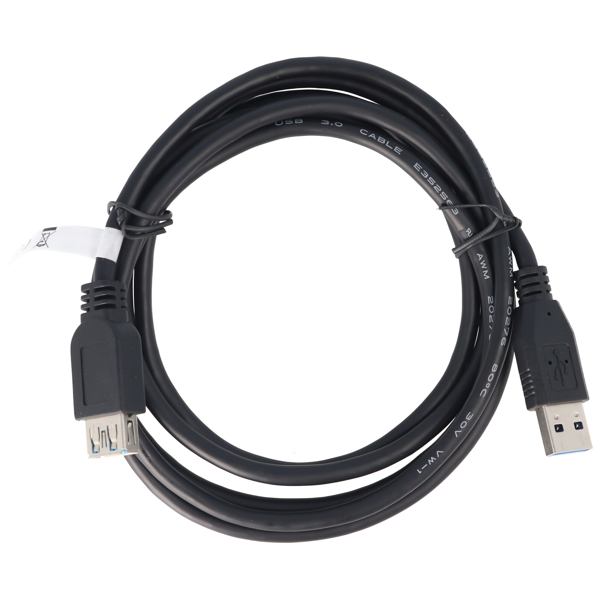 USB 3.0 SuperSpeed Kabel 1,8 Meter A-Stecker auf A-Buchse