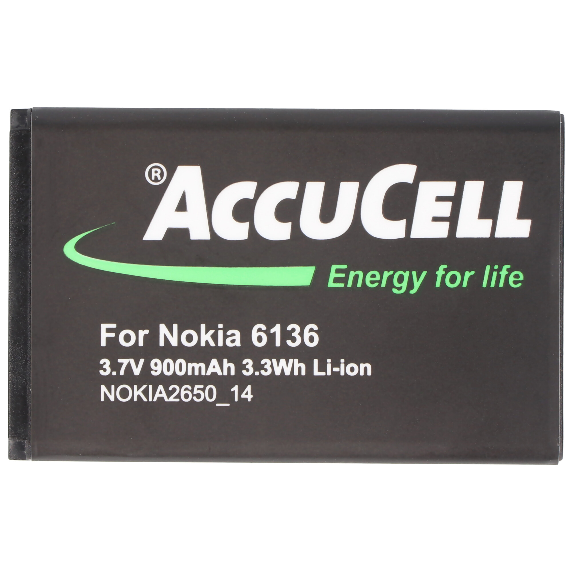AccuCell Akku passend für Nokia 7270, BL-4C, 700mAh