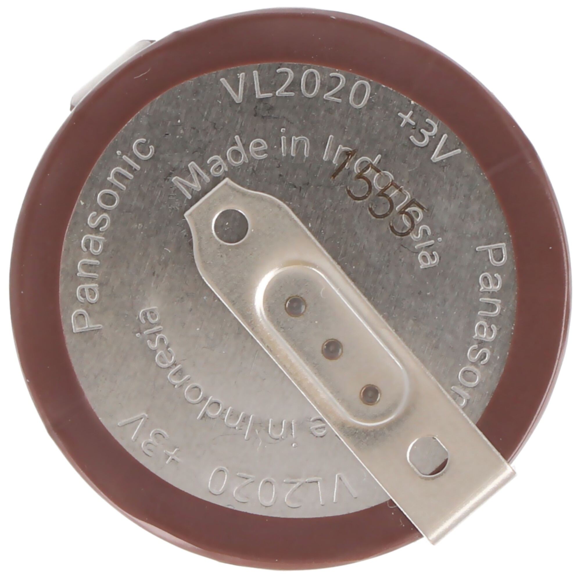 Panasonic VL2020-1HF Knopfzelle Vanadium-Lithium Akku aufladbar