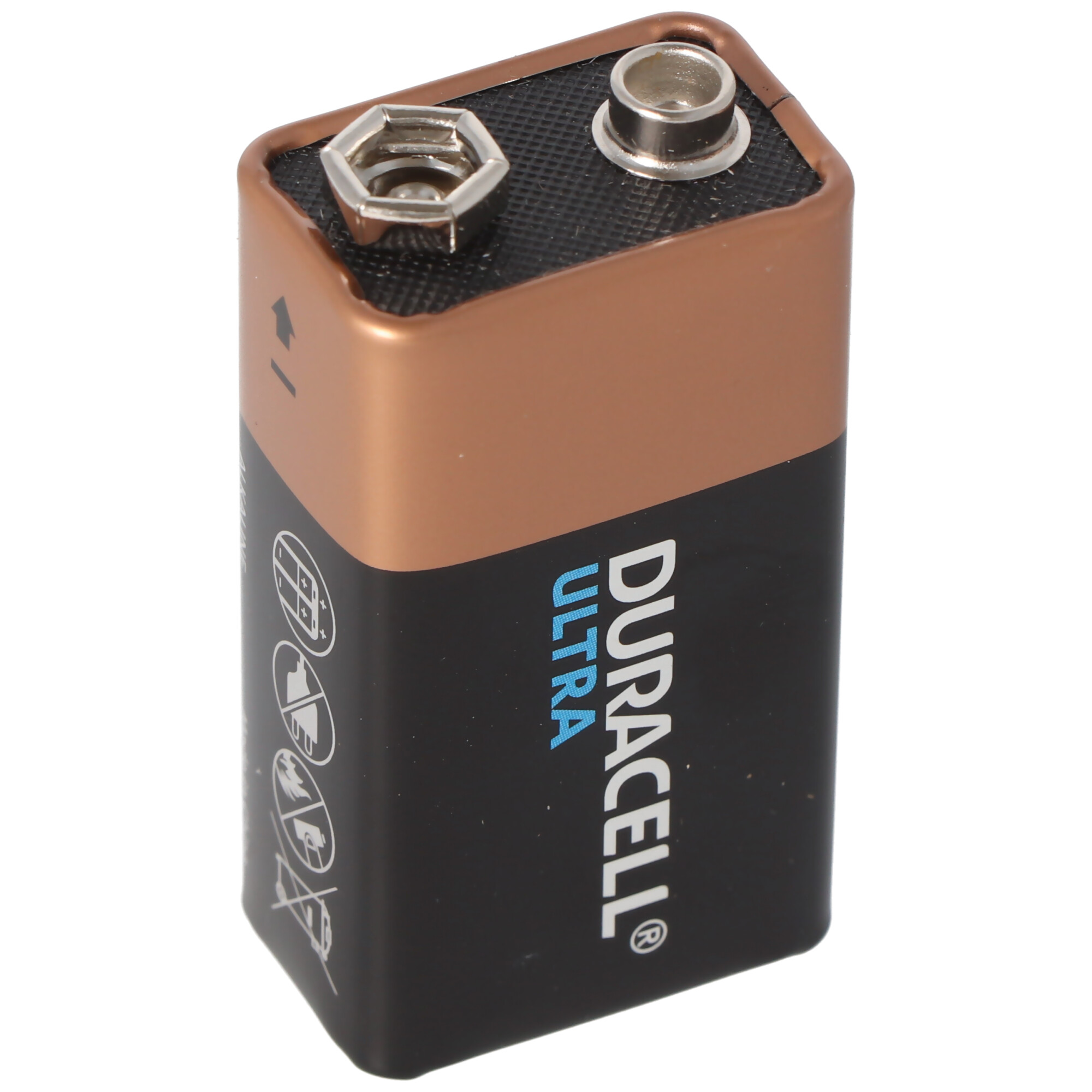 Ultra Power Alkaline 9V Batterien ideal für Rauchmelder, Rauchwarnmelder
