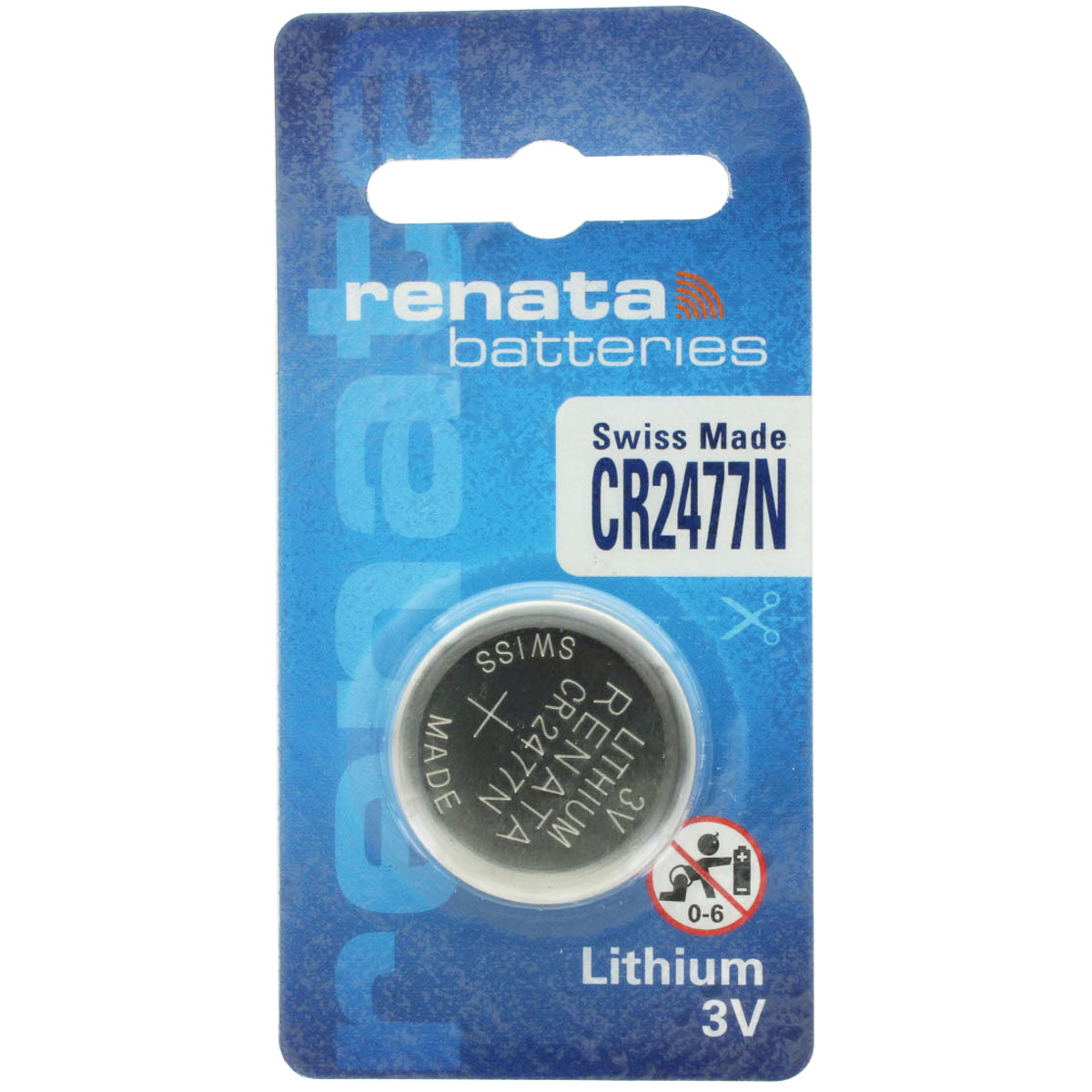 Renata CR2477N Lithium Batterie mit 950mAh