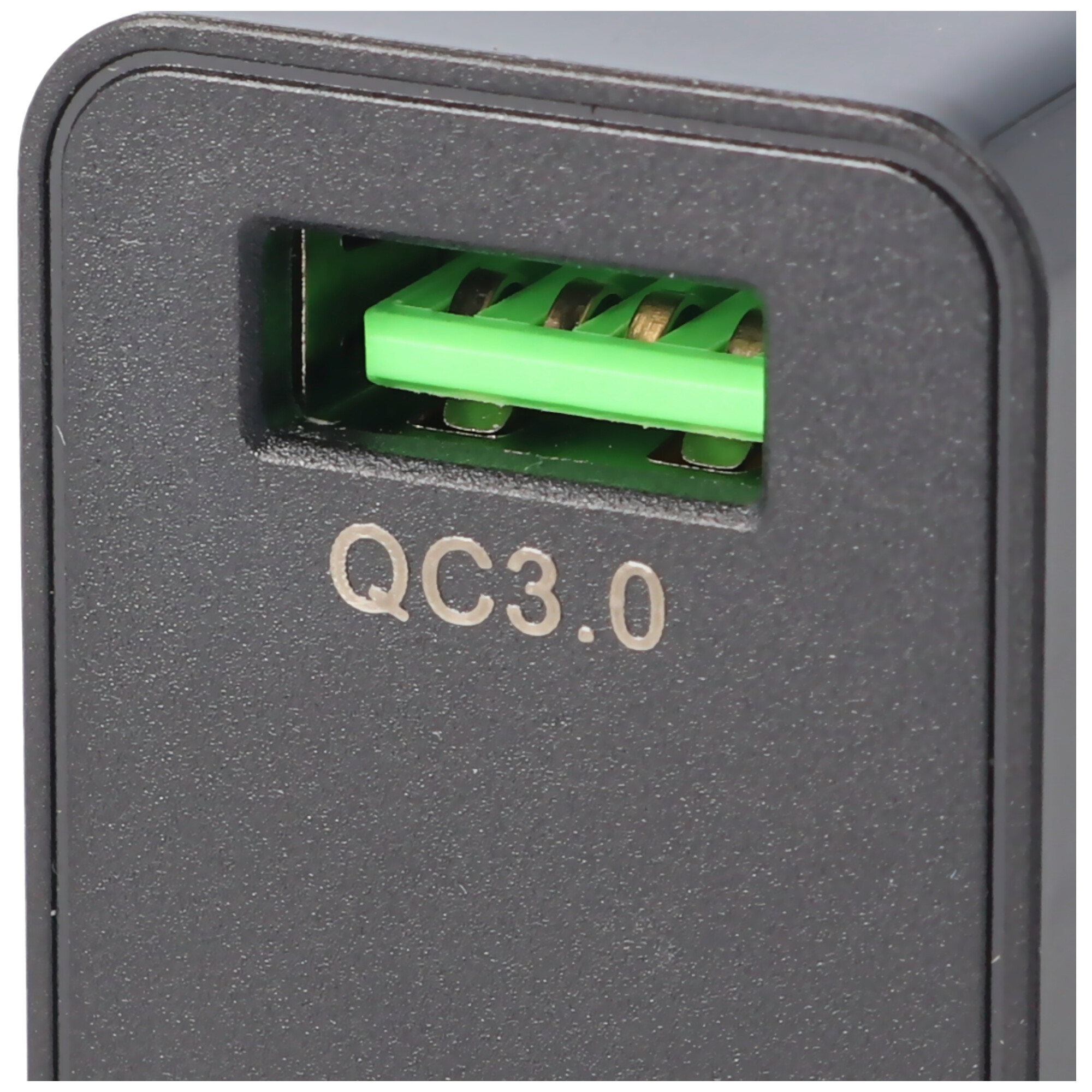 USB-Schnellladegerät QC3.0 18W, Quick Charge USB-Netzteil 18 W Ladestrom 3A max.