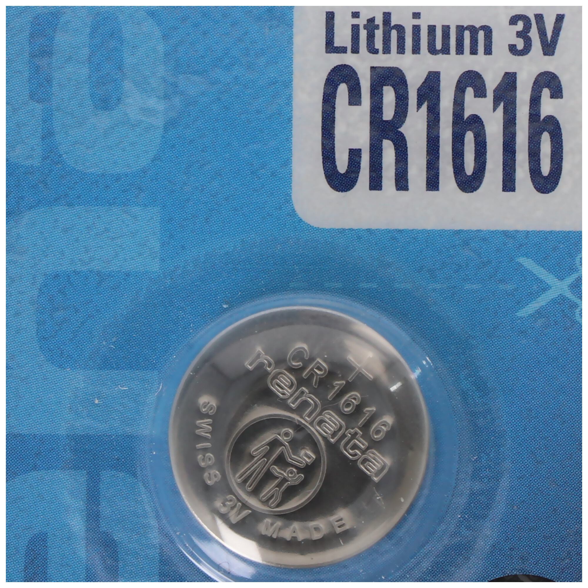 CR1616 Lithium Batterie IEC CR1616 mit 3 Volt und 55mAh