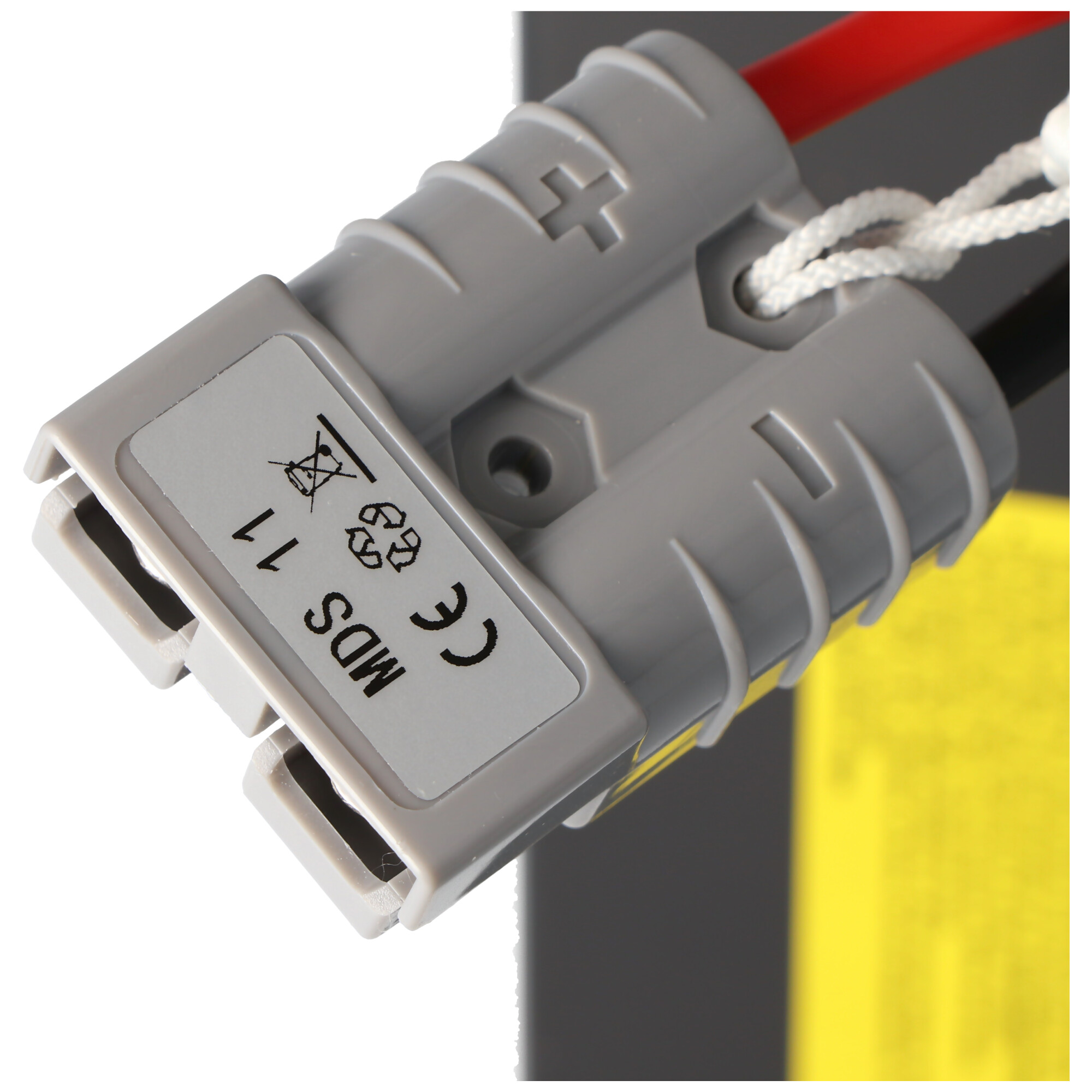 USV Ersatz-Akku, kompatibel zu APC-RBC7, SU1000XLJ, SU1400, DLA1500I, etc. vormontiert mit Kabel und Stecker, Akkuset bestehend aus 2x 2xGP12170