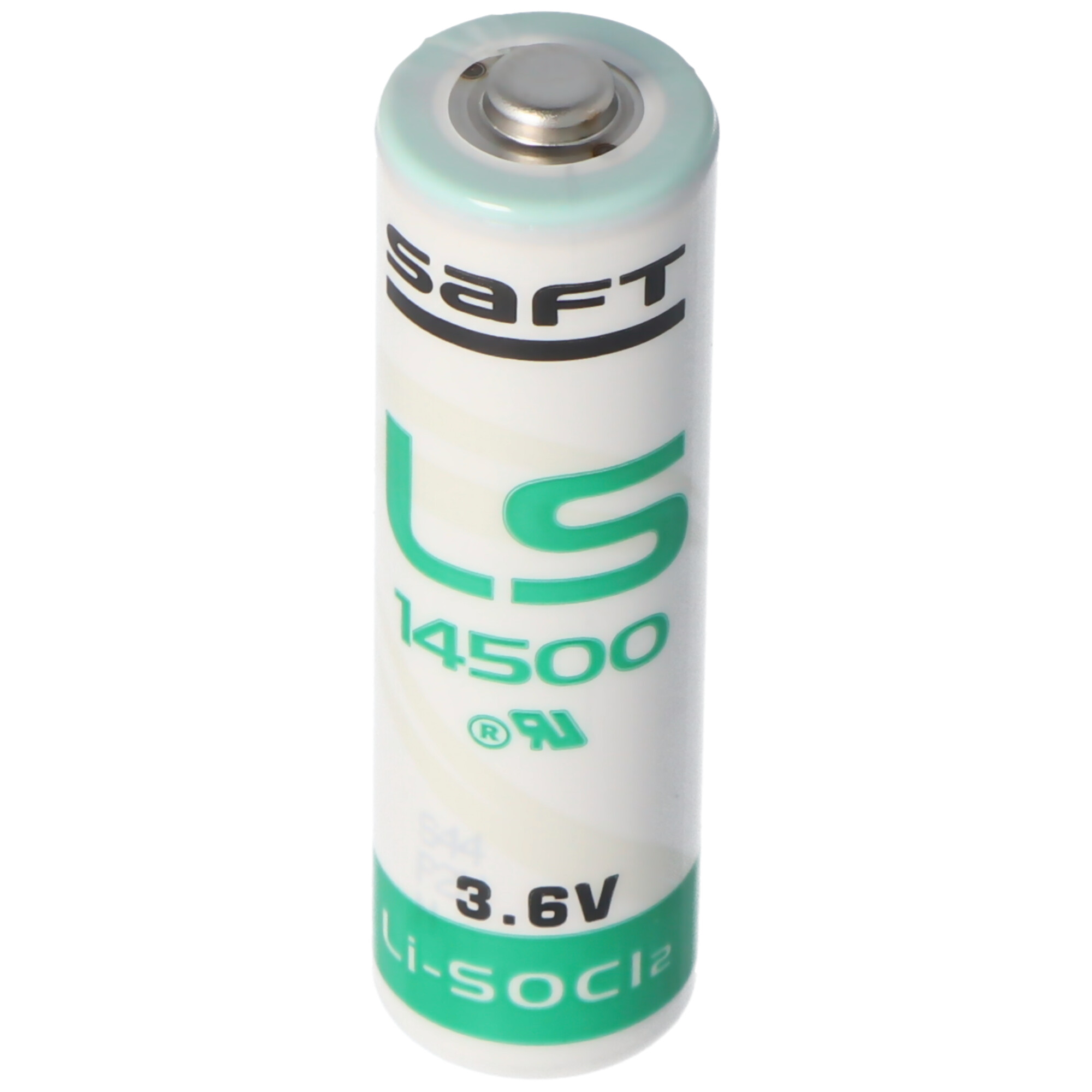 SAFT LS14500 Lithium Batterie Li-SOCI2, Size AA LS14500, FT25BT max. 2600mAh