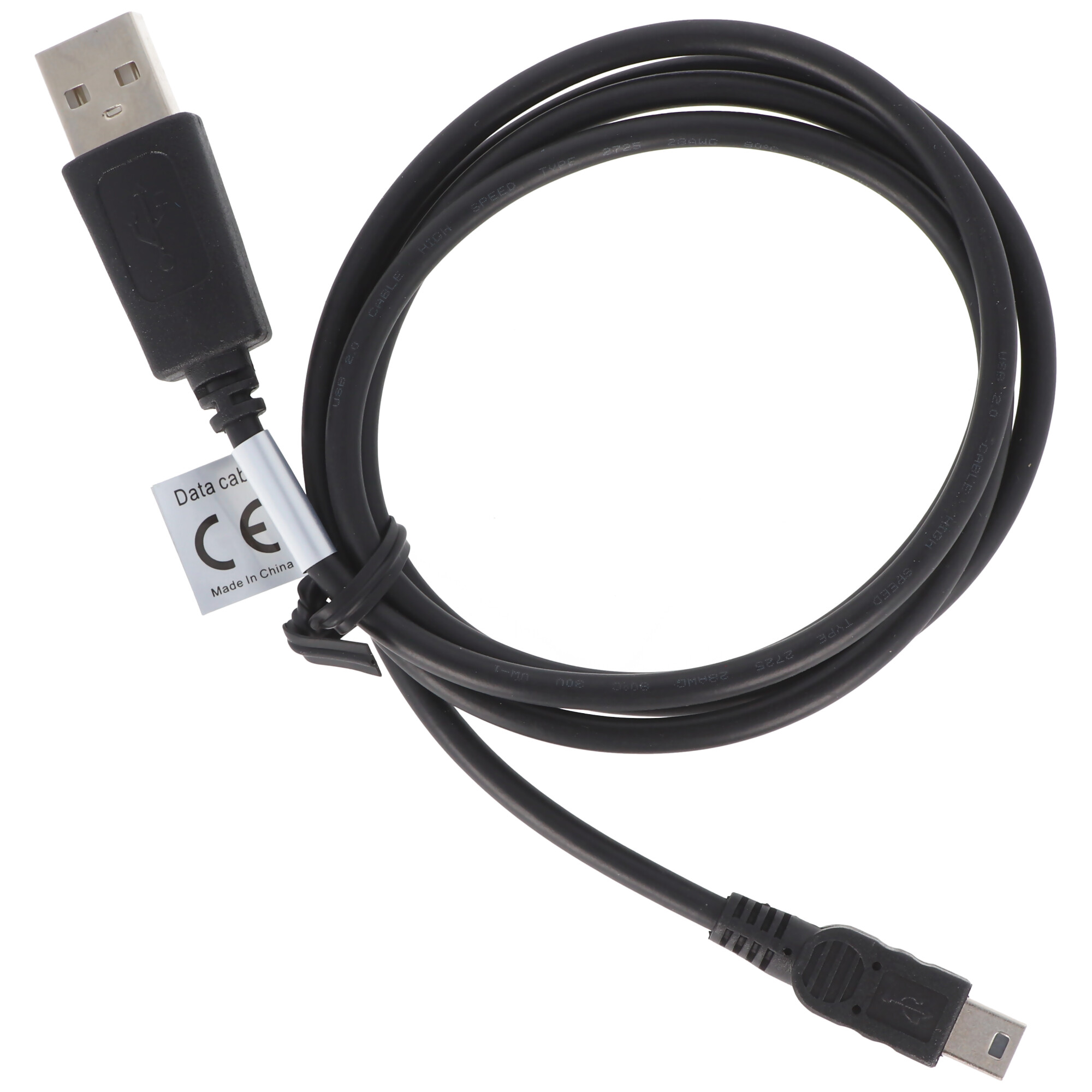 USB Datenkabel, Ladekabel , Anschlusskabel USB 2.0 auf Mini USB