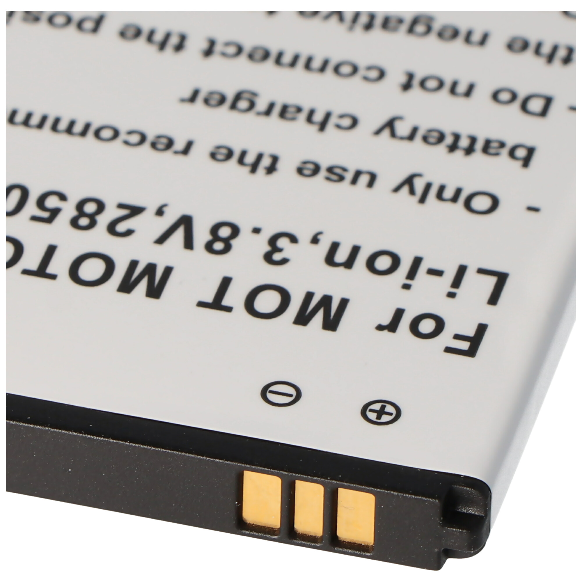 Akku passend für Motorola MOTO C Plus, Li-Ion, 3,8V, 2850mAh, 10,8Wh