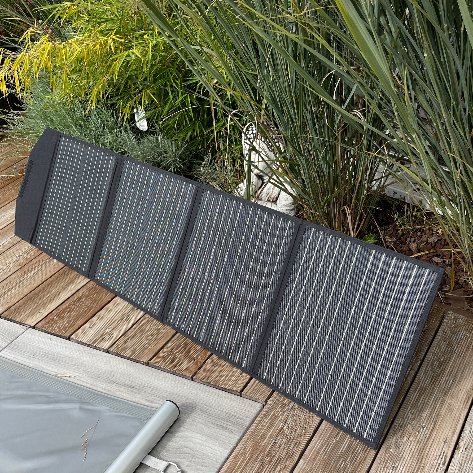 Solarpanel 100W faltbar max. 18 Volt, das faltbare Solar-Panel mit dem Ladestrom max. 5,5A Ausgang
