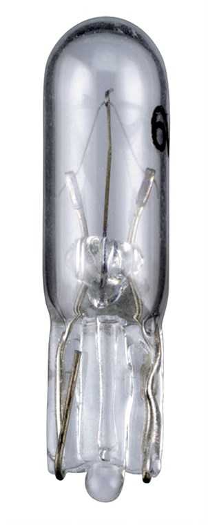 100 Stück Goobay T5 Glassockel-Glühlampe, 1,2 W - W2×4,6d, 12 V (DC), 100 mA