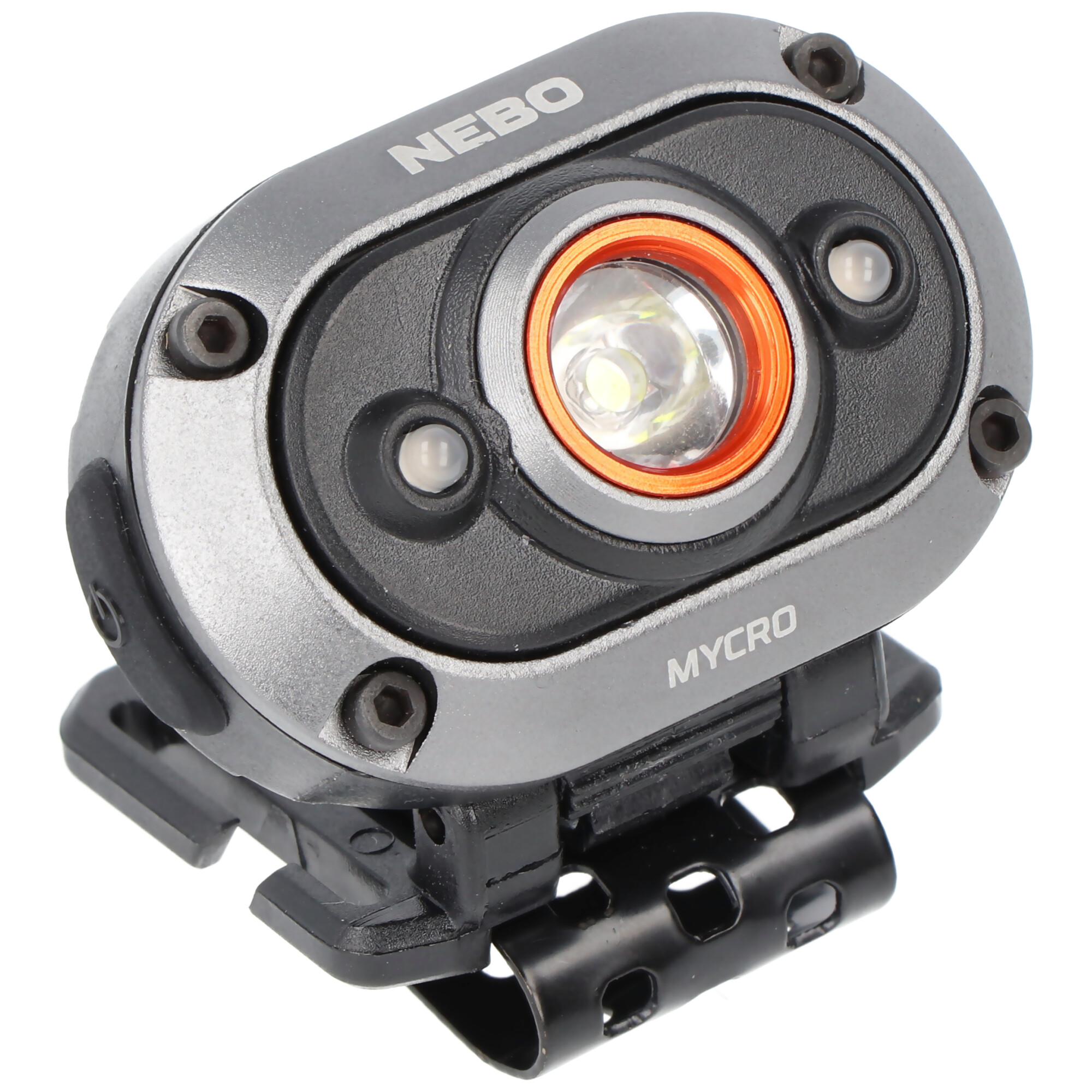 NEBO LED Stirnlampe MYCRO mit bis zu 400lm und 80m Leuchtweite integrierter Akku 3,7V 200mAh Li-Polymer