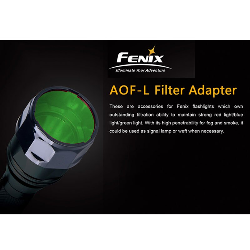 Universal Fenix Grün Filter AOF-L für Fenix E40, E50, LD41, TK22, PD40, RC20, FD41