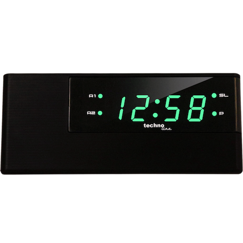 Technoline WT 488 - digitaler LED Quarzwecker mit Sleep-Timer und Dimmfunktion