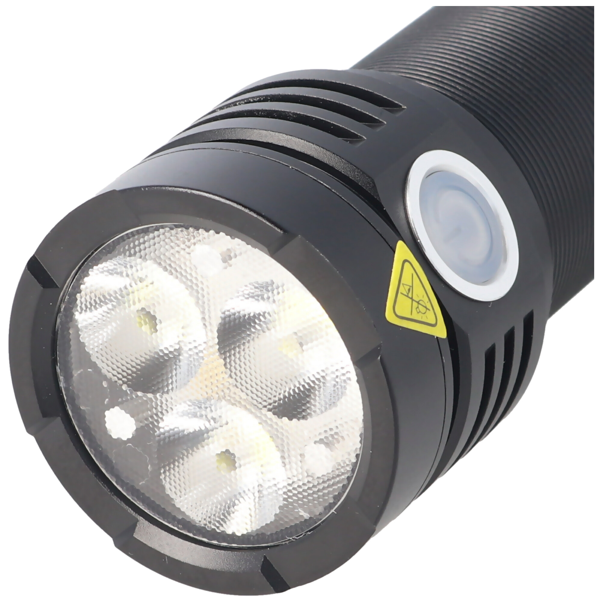 Bullworker die ultrahelle LED-Taschenlampe mit Boost-Funktion, Osram LED max. 3300 Lumen inklusive Akku