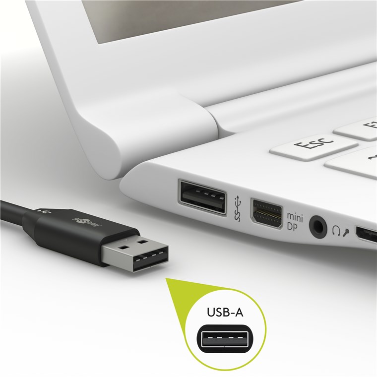 USB-C Lade- und Synchronisationskabel für alle Geräte mit USB-C Anschluss, 10cm