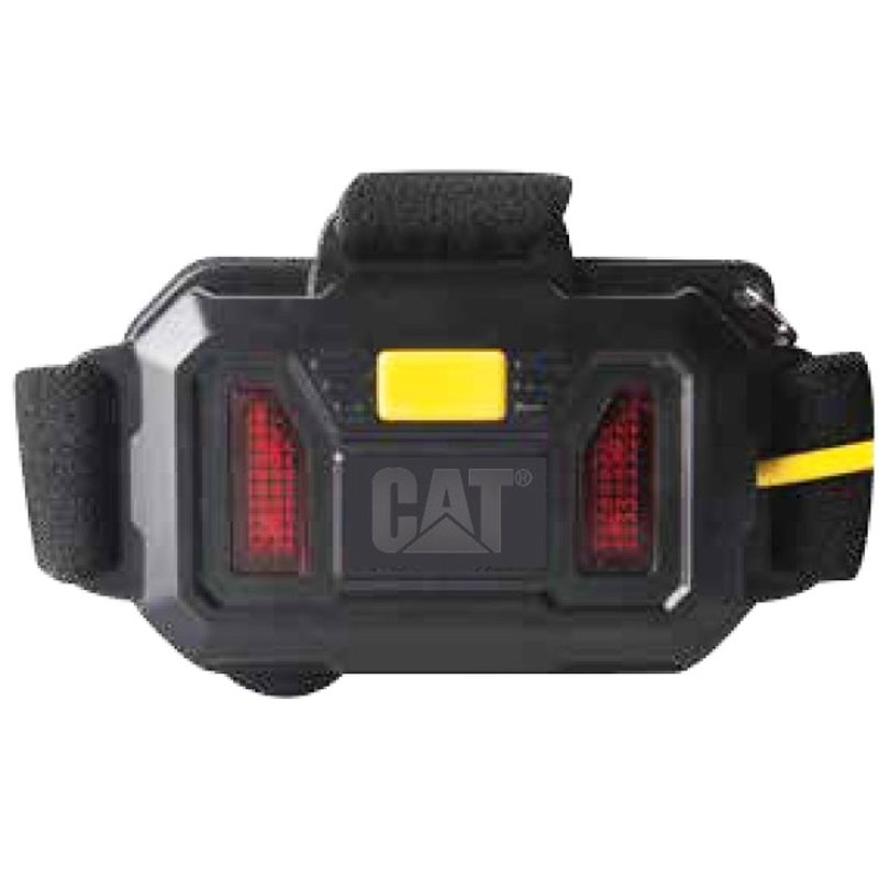 CAT CT4120 LED Stirnleuchte mit Flut- und Spot Licht, mit Rot Licht, inklusive Batterien