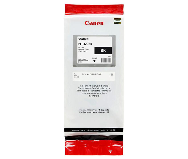 Canon Tintenpatrone PFI-320BK 300ml schwarz