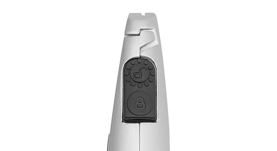 Safety Cutter, Aluminium Cutter Messer mit Zangengriff und vollautomatischem Klingenrückzug