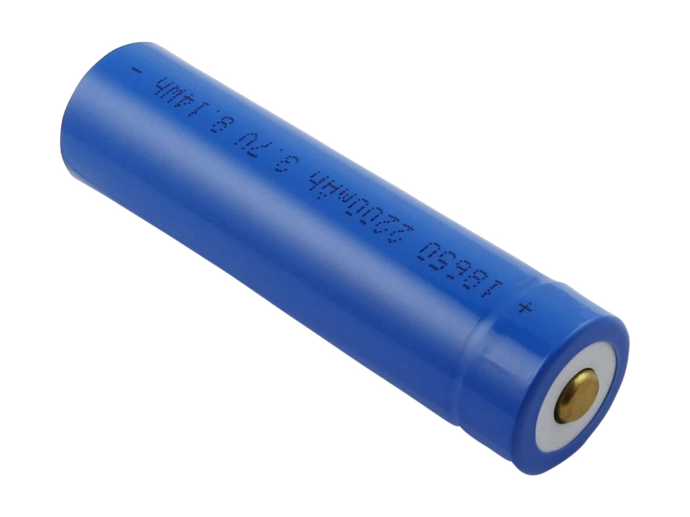 Rundzelle 18650, Li-ion, 3,7V, 2200mAh, 8,1Wh, mit USB-C Charging Port