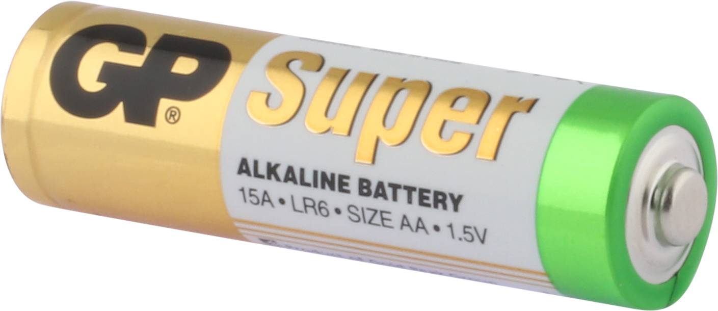 GP Alkaline Super Mixblister AAA Micro und AA Mignon Batterien Super 1,5V 8+8 Stück