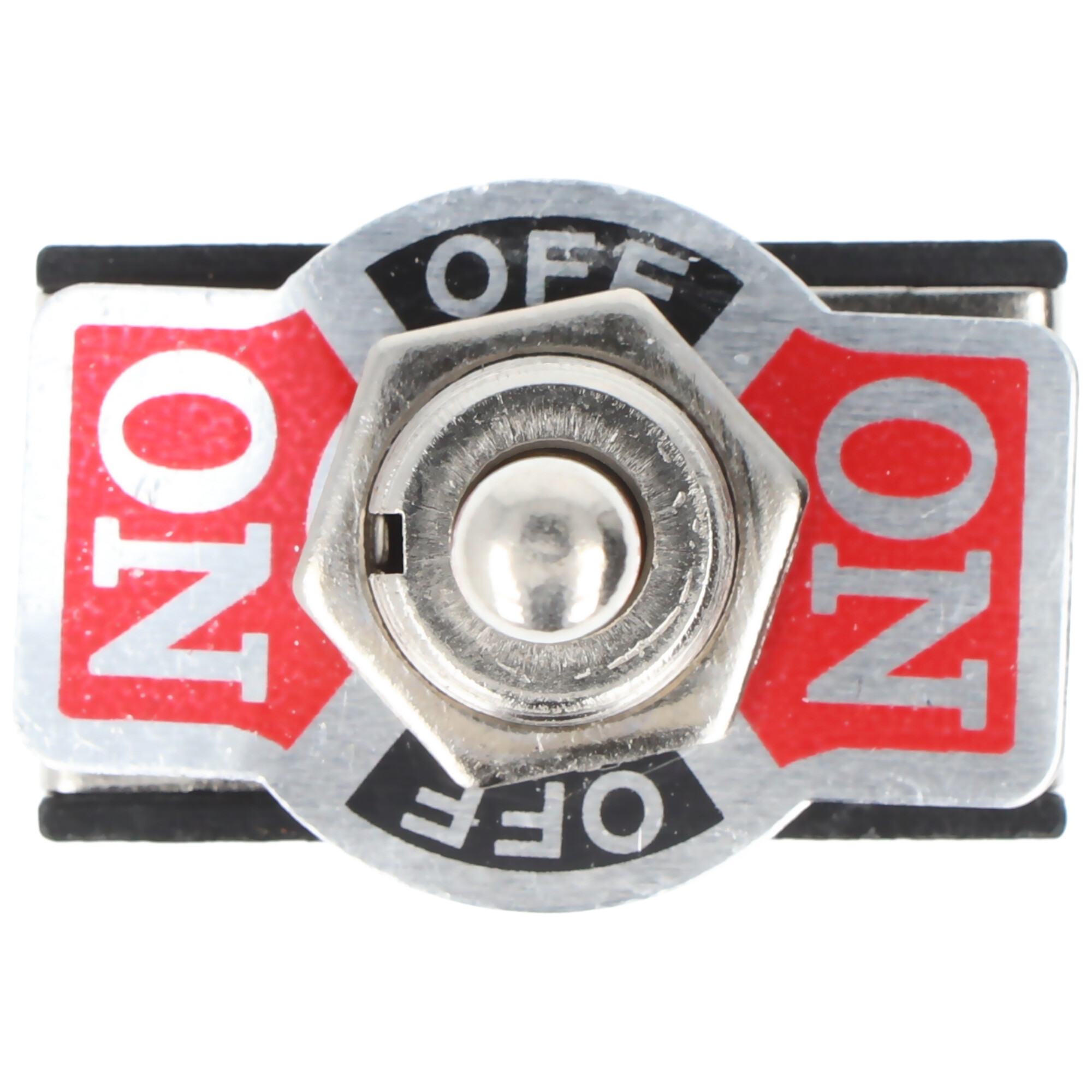 Goobay Kippschalter Miniatur, 2x EIN – AUS – EIN, 6 Pins mit Schraubanschlüssen - ideal für den Bereich DIY oder den Modellbau