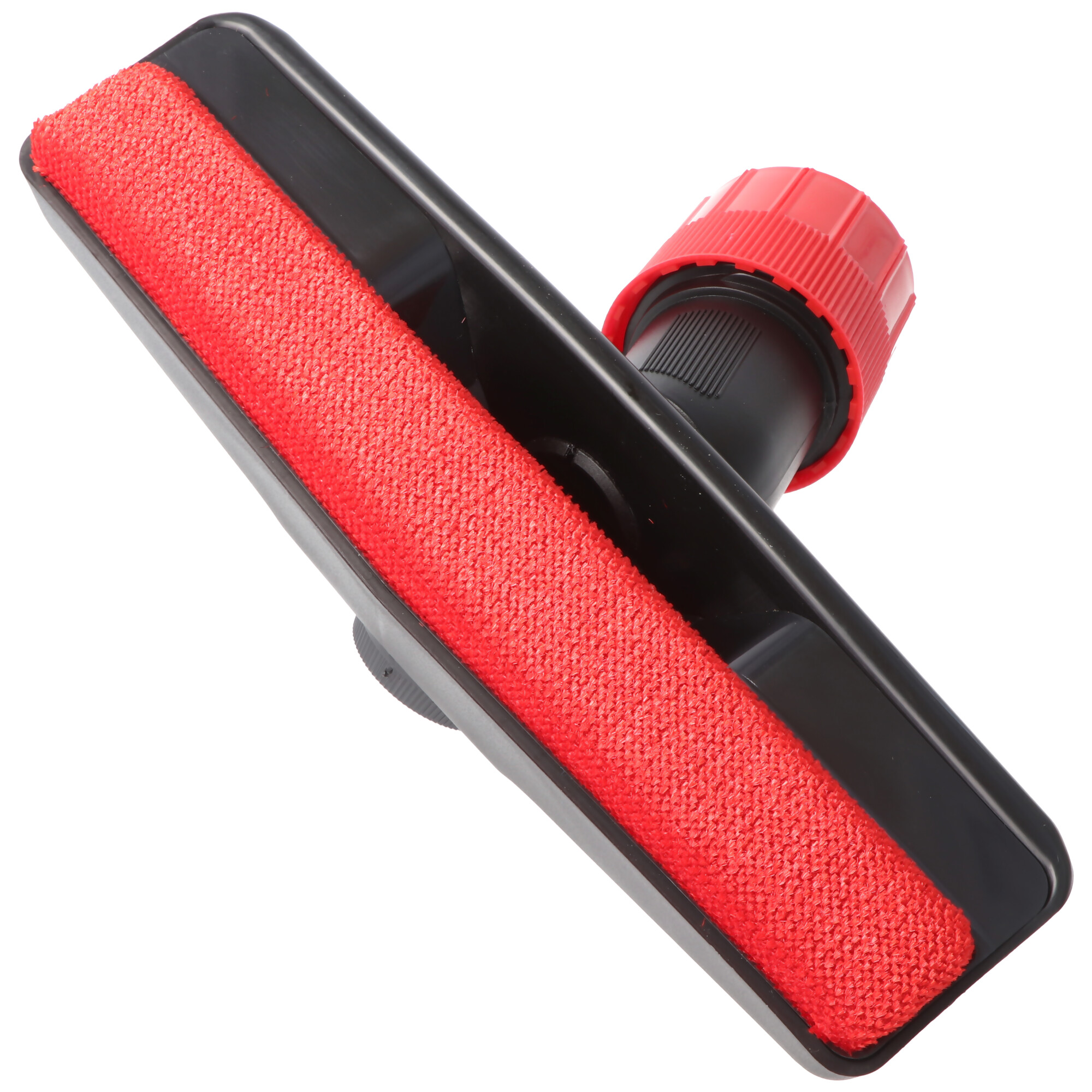 Tierhaar-Bodendüse für Staubsauger mit Rundanschluss 30mm, 32mm, 35mm, 37mm  rot schwarz | EPA-800112857