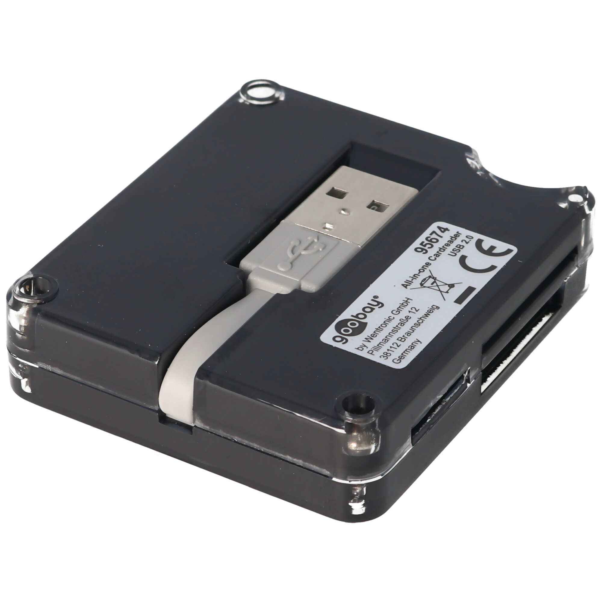 USB Kartenlesegerät All-in-one für SD, SDHC, MiniSD, MMC, CF, XD Cardreader