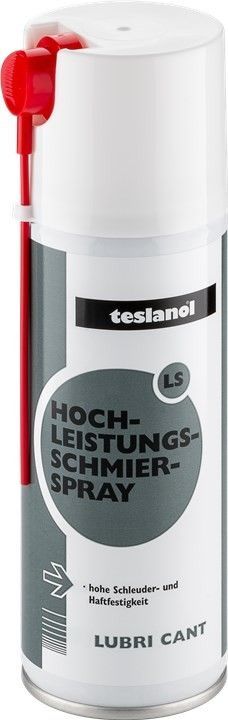 Teslanol Haftschmierspray - hinterlässt einen festhaftenden Universal-Schmierstoff - 200 ml