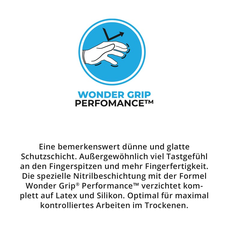 Wonder Grip WG-1885 - KFZ-Werkstatt, Montage, Stahlindustrie, Logistik & Transport, mittlerer Schnittschutz und Hitzeschutz bei allgemeinen Handhabungen